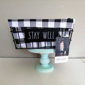 Rae Dunn Entryway Basket, STAY WELL, BNWT